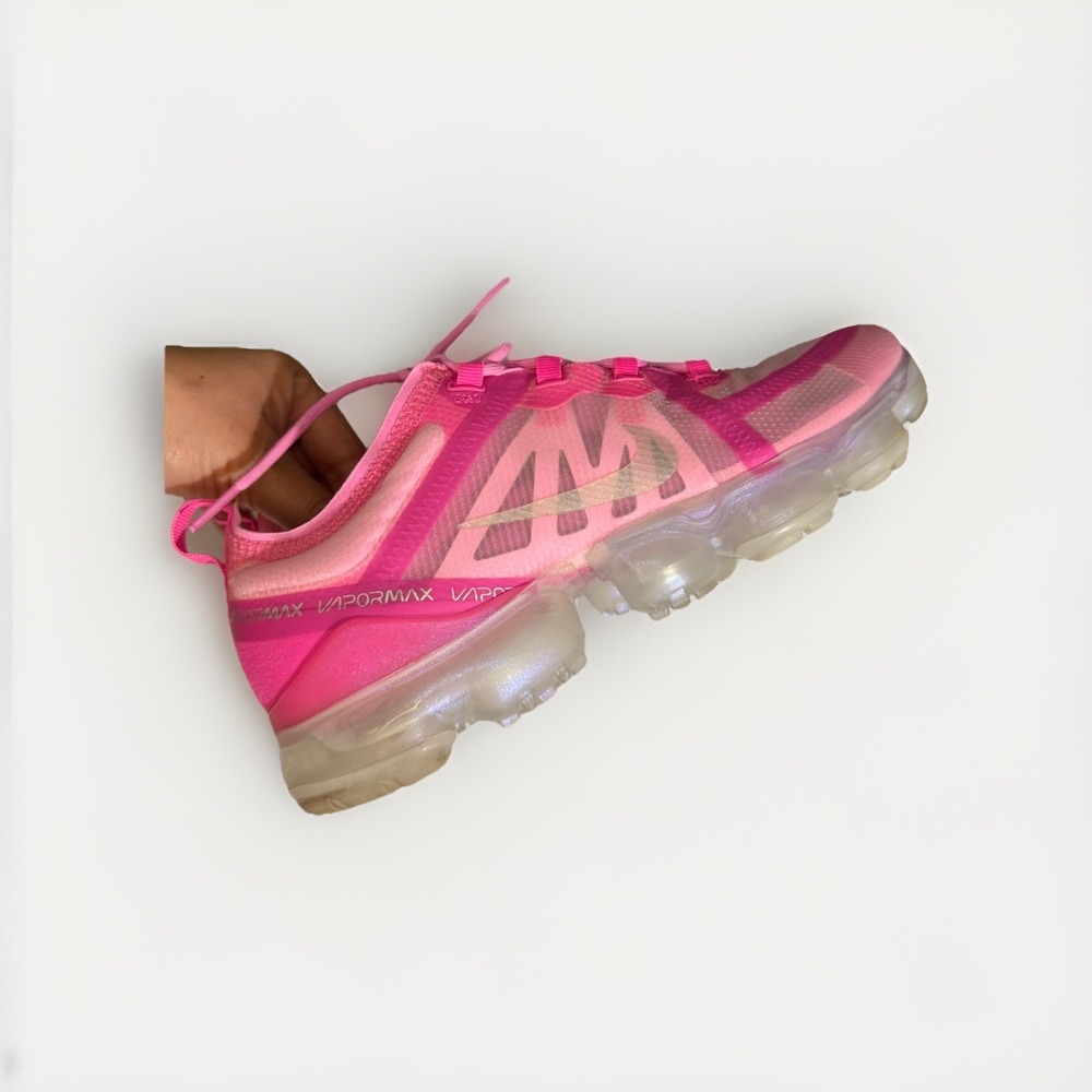 Nike Air VaporMax 2019 Pink Womens Running Shoes Size 9 (EU 40.5) Sneakers - Picture 2 of 10